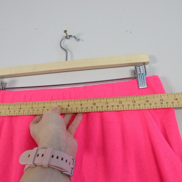 Dudley Stephens Terry Fleeced Jay Joggers Women M Pink Polyester Loungewear 302 - Picture 7 of 12